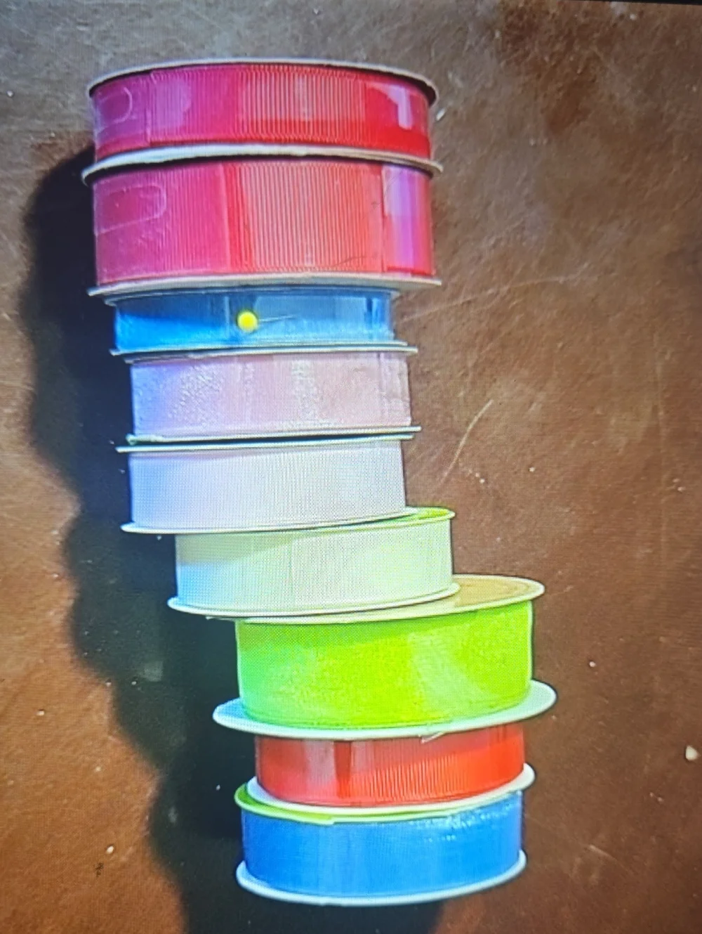 Assorted Colored Ribbon